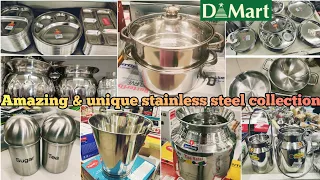 Dmart latest offers on many stainless steel kitchen-ware collection, Amazing, unique, useful & cheap