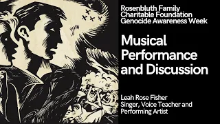 Musical Performance and discussion by Leah Rose Fisher