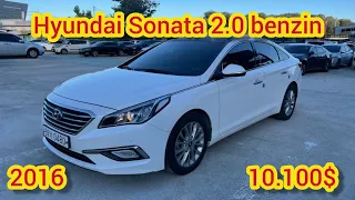 Hyundai Sonata 2016 Koreyada 10.100 dollar 2.0 benzin