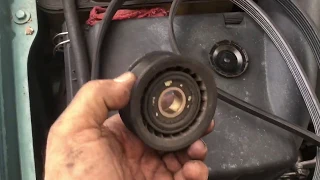 W208 CLK320 serpentine pulley replacement.