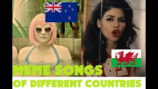 Meme songs from Different Countries! PT. 3