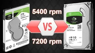 Купил 2TB 5400 за 6.000 рублей / 3.5 HDD 7200 VS 5400 HDD 2.5