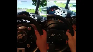 Thrustmaster T-GT II vs T300RS short test video