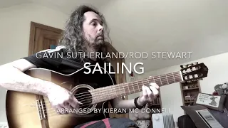 Rod Stewart Sailing fingerstyle guitar