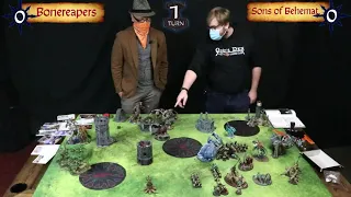 Age of Sigmar: 2500pt Bonereapers vs Sons of Behemat