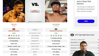 UFC Vegas 12 Silva vs Hall Full Card Breakdowns & Predictions