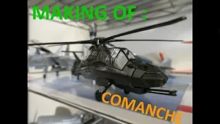 Making of: Comanche Plastic Model