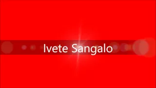 Tempo de alegria - Ivete Sangalo - Letra