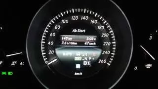 2016 Mercedes CLS 250 CDI 4Matic 0-100km/h (Full HD)
