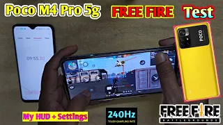 Poco M4 Pro 5G Free Fire Test || Poco M4 Pro 5g Free Fire Gameplay + Heating + Battery Drain Test..