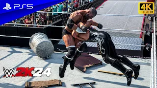 WWE 2K24 - Triple H vs. Sting | Extreme Rules Match at Wrestlemania 31 | PS5™ [4K60]