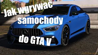 Jak Wgrać auta do gta v (add-on/replace) Nowy Poradnik