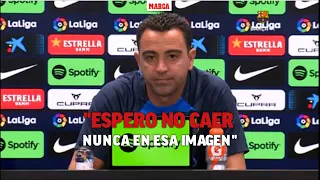 Xavi sobre Mourinho: "Espero no caer nunca en esta imagen" I MARCA