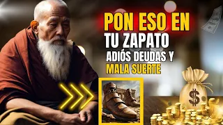 Ponte ESTO en el ZAPATO y NUNCA más te endeudarás ni tendrás mala suerte I SABIDURÍA BUDISTA