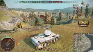 World Of Tanks Console - CAPTURED KV-1 in Cliff