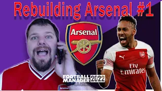 Football Manager 2022 Rebuilding Arsenal a FM 22 BETA Save 1: Fire Sale!