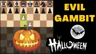 The BEST Halloween Gambit Surprise to Beat Everyone 😱🔥