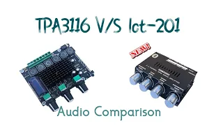 Iot-255 V/S Iot-201, Tpa3116 v/s Cs8673e, Comparison and audio test.