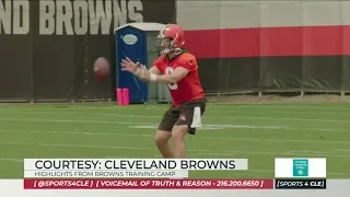 Browns Training Camp Highlights From Friday - Sports 4 CLE, 7/30/21