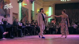 Yanina Muzyka y Emmanuel Casal, campeones mundiales de Tango Escenario.Festival ¨Acércate a mí¨2022.