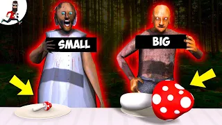 Big - Small 🔥food challenge 🔥Granny vs Aliashraf vs a4 ► Funny Animation  ★ Part 2