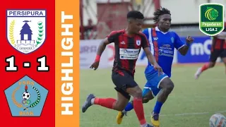 PERSIPURA VS PSBS BIAK HIGHLIGHT | LIGA 2 2023 | HASIL AKHIR PERSIPURA VS PSBS BIAK