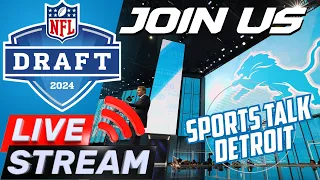 LIVE: Detroit Lions NFL Draft Watch Party - Round 1