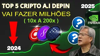 As 5 Melhores Altcoins AI GPU e DePin Cripto que EXPLODIRAM após NVIDIA GTC 2024 (potencial 100X!)