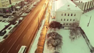 Хай буде сонце. Чернигов зимний с дрона. Winter Chernihiv from drone.Ukraine.