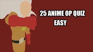 Guess the Anime Opening Quiz [Easy] 25