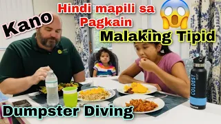 DUMPSTER DIVING SWERTE AKO HINDI MAPILI SI KANO AT AGUY AGUY SA PAGKAIN KAIN TAYO NG DUMPSTER FOOD