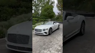 2022 Bentley GTC Speed with an Akrapovik exhaust 🤯