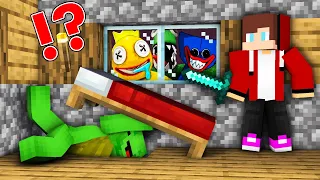 Mikey & JJ Escapes from RAINBOW FRIENDS Security HOUSE in Minecraft Challenge (Maizen Mazien Mizen)