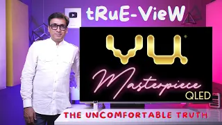 Best TV in India 2022 🔥 VU Masterpiece Glo QLED TV ⚡ THE UNCOMFORTABLE TRUTH