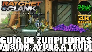 Ratchet & Clank: Una dimensión aparte | Localización de todas las Zurpiedras (Misión Ayuda a Trudi)