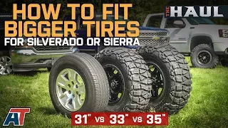 How To Fit Larger Tires on Your Chevy Silverado or GMC Sierra