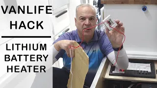 Van Life Lithium Battery Heater | Simple Cheap Solution