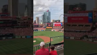 Busch stadium was awesome