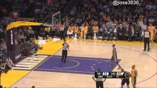 Kobe Bryant Gets Technical Foul; Says Fucking Fag 4/12/11