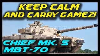 ► Armored Warfare: Chieftain Mk. 5 & MBT-70 Gameplay - Keep Calm And Carry Gamez!