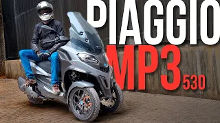 PIAGIO MP3 530 HPE EXCLUSIVE EU5  2023 🏍 Prueba / Test / Review | Caballero Motorista