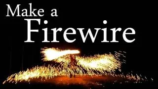 How to Make a Fire Wire [Easy Steel Wool Fireworks]