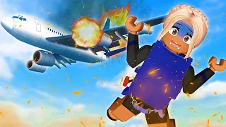 ✈️ HOW to SURVIVE a *PLANE CRASH* on ROBLOX 💥