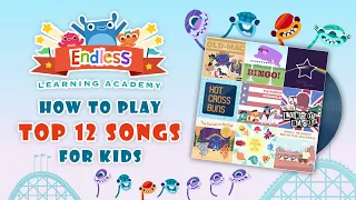 Endless Music Activity - Learn How to Play TOP 12 Songs for Kids! | Originator Games