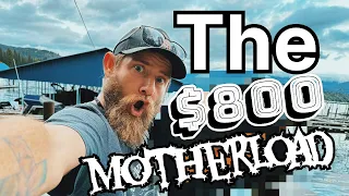 I found $800 in treasure in the lake with my fifish underwater drone