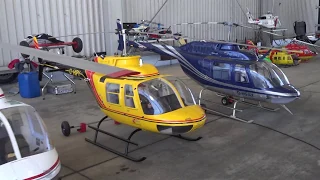 SWISS HELI CHALLENGE 2018 HUGE XXL JETRANGER RC TURBINE HELICOPTER