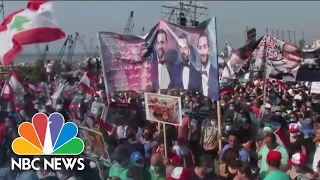 Protests in Beirut One Year After Devastating Port Explosion