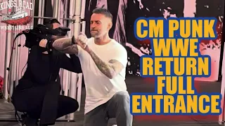 CM Punk Returns to WWE: Full Entrance #cmpunk #survivorseries