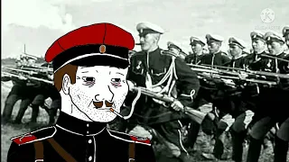 March of the Kornilov Regiment but it's raining as you move on to the next battle