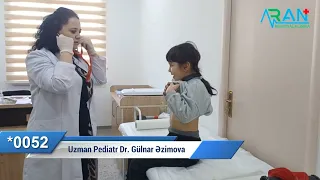 Uzman Pediatr​​ Dr. Gülnar Əzimova​​ Aran Regional Klinika